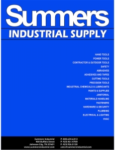 Line card - Summers Industrial - Johnson City, Tennessee