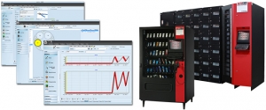Toolcrib industrial vending machine and software